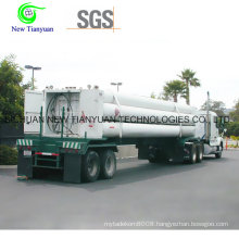 Hydrogen 9 Cylinder Tubes Semi Trailer with Competitive Price
